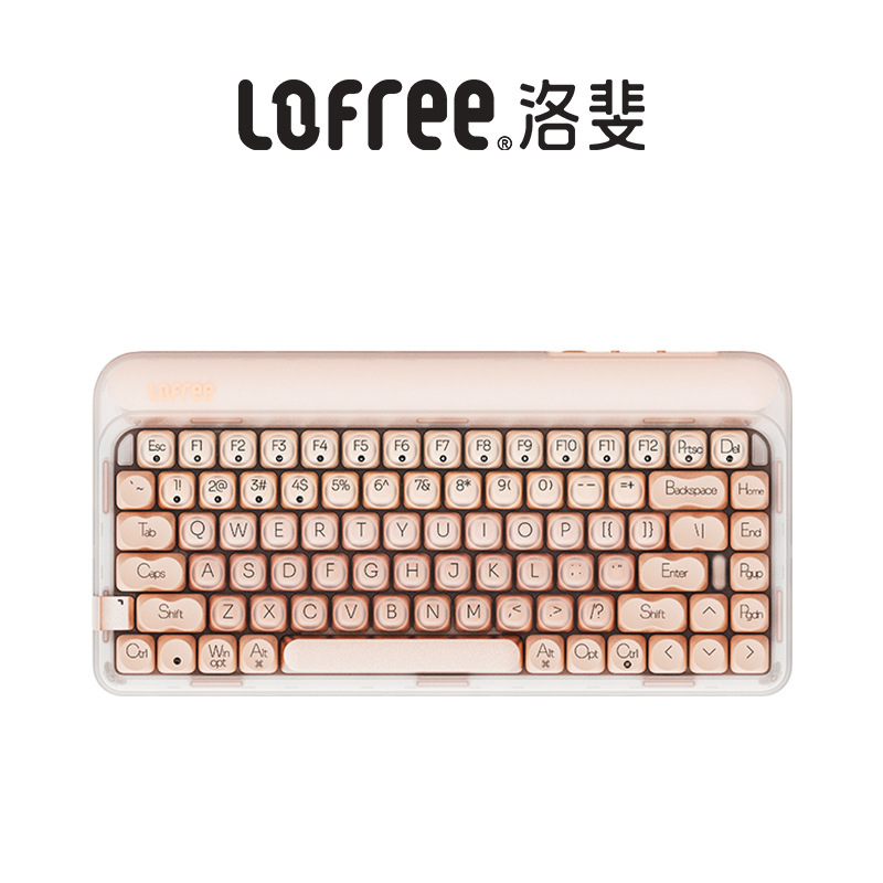 Lofree洛斐ファンデーションワイヤレスbluetooth機械デジタルキーボード女子高颜値パソコン外付け計算機|undefined