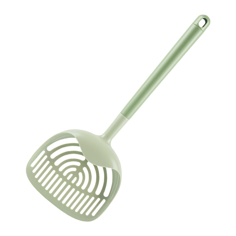 40CM pala de arena de gato agujero alargado tofu pala de arena de gato bentonita pala de arena de gato al por mayor artículos de mascotas de artilharia de gatos