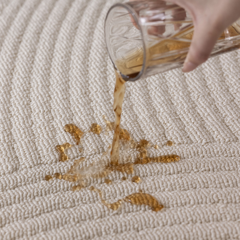 地毯客厅卧室沙发2025新款防水免洗可擦轻奢高级感简约奶油风