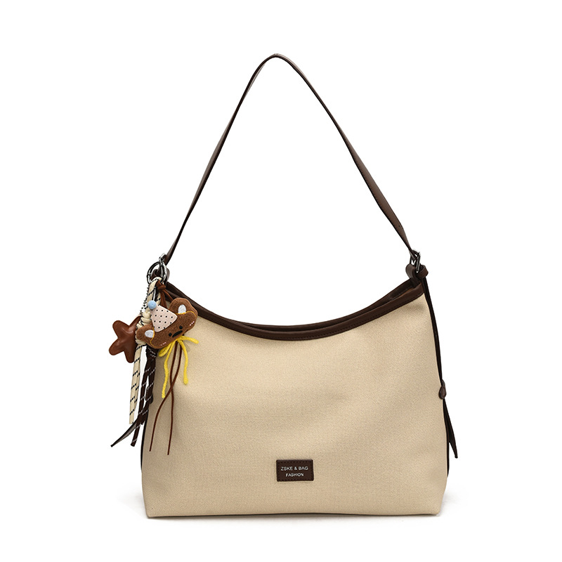 Bolsa de brazo de moda transfronteriza para mujeres 2025, nueva moda de otoño y invierno simple bolso de hombro coreano universal mochila de viaje