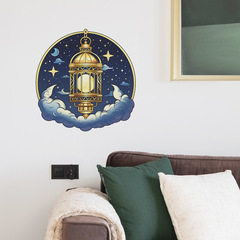 新款FX-F620卡通創意星空月亮吊飾臥室客廳書房牆面美化牆貼紙