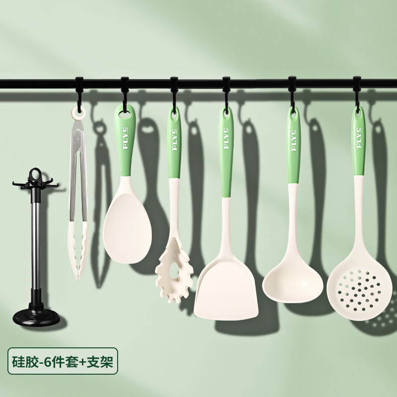 Shengda fábrica de regalos de arroz venta directa pala no silicona cucharas de arroz casero cucharas de arroz resistentes a altas temperaturas