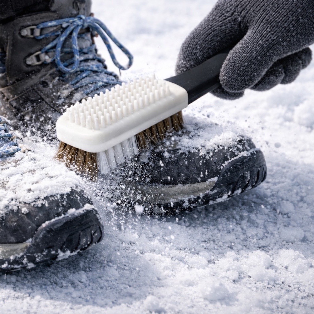 雪靴雪鞋清洁刷 一刷焕新不伤绒专为雪地靴、麂皮、绒面设计可定