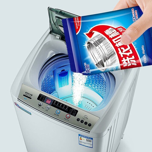 Washing machine tub cleaner, washing machine detergent, household automatic drum and agitator machine powerful descaling and stain removal