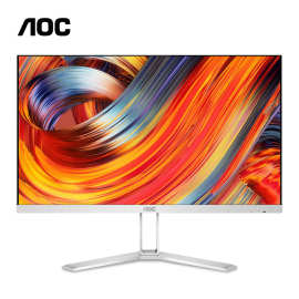 AOC 27N1H 27英寸AH-IPS硬屏显示器无边框液晶台式电脑显示屏