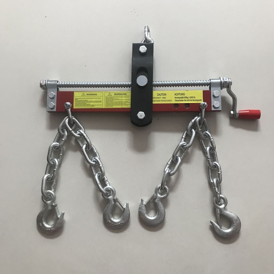 Colgador de equilibrio del motor del automóvil, equilibrador del soporte del motor, motor diesel, herramienta de motor de elevación de extracción