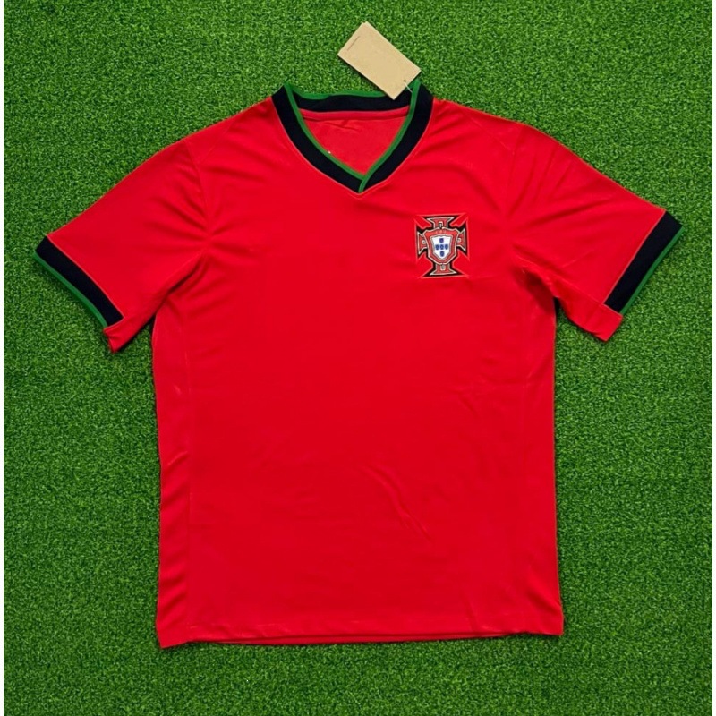 Popular Brasil Argentina Egipto Francia Portugal equipo nacional de fútbol tailandés fanáticos de manga corta en stock