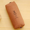 Brand Japanese cute pencil case, stationery suitable for men and women for elementary school students, storage bag