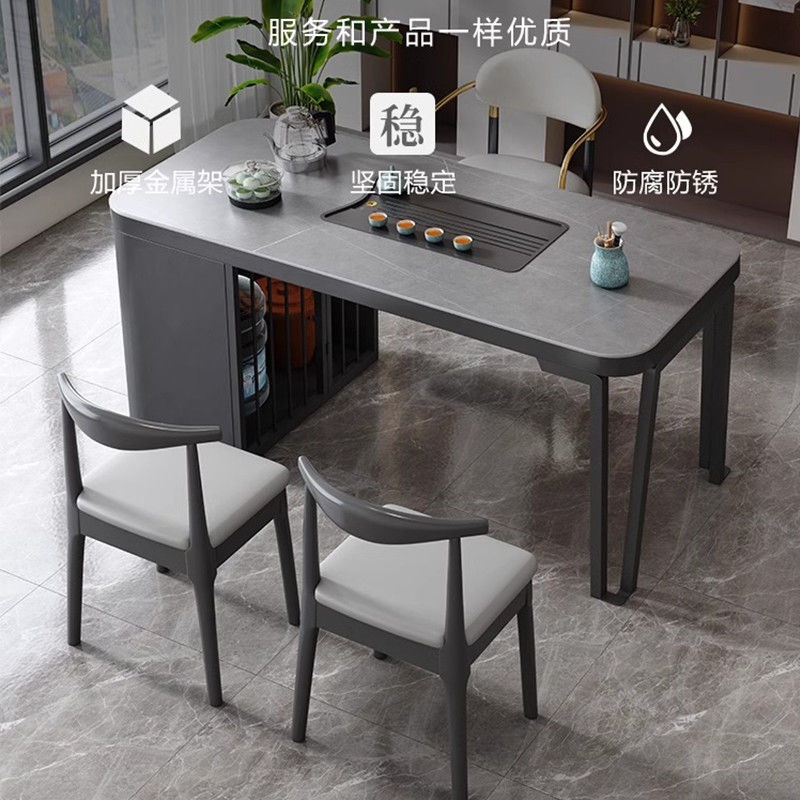 Mesa de té combinación de mesa de té, mesa de té, asiento de té, un conjunto de mesa de té, mesa de té, balcón, mesa de té de lujo, mesa de té de alta calidad.