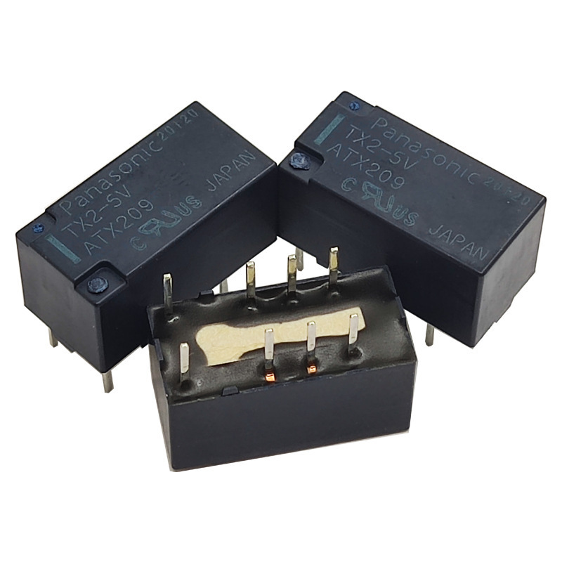 原装松下低信号继电器TX2-4.5V-H10 4.5VDC 2A 8脚 两开两闭现货