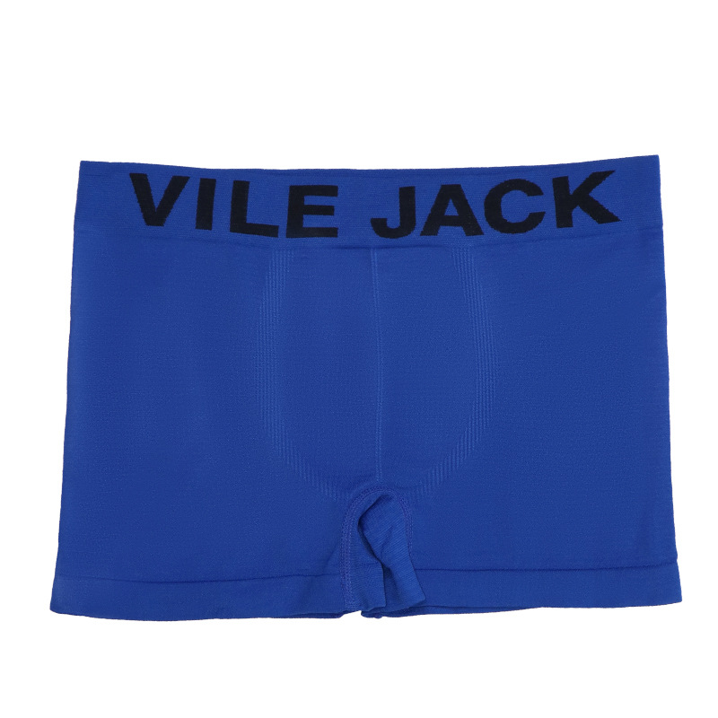 Calzoncillos bóxer para hombre VILEJACk, sin costuras, elásticos, transpirables, de cintura media, tejido de cuatro esquinas, suministro mayorista transfronterizo.