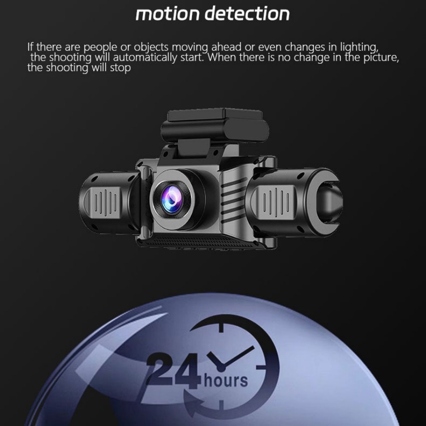 Hot-selling foreign trade product: Three-channel dashcam with wide-angle parking monitoring, suitable for ride-hailing vehicles, available for wholesale