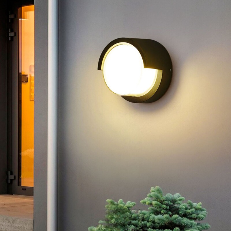 led wall lamp outdoor waterproof courtyard wall lamp double-layer lampshade stair corridor garden balcony modern minimalist wall lamp led wall lamp outdoor waterproof courtyard wall lamp double-layer lampshade stair corridor garden balcony modern minimalist wall lamp