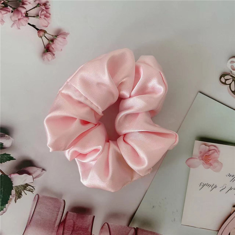 신선한 핑크 헤어 링