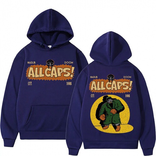Double Sided Print Hoodies Singer