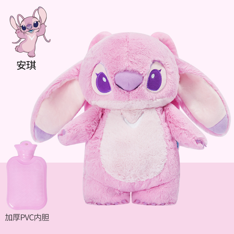 正規品zoobiesディ4ニ香りいちごベアスティッチ湯たんぽぬいぐるみ2合1暖かさ守り冬日|undefined