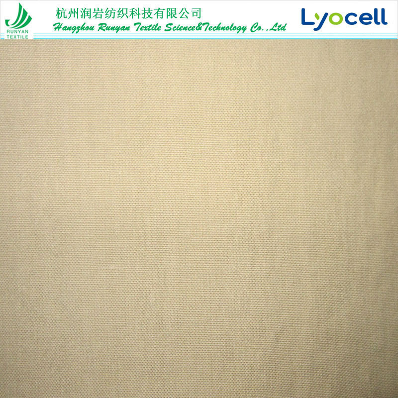 40x40天丝棉平纹面料40S莱赛尔棉府绸120-160gsm天丝莱赛尔棉平纹