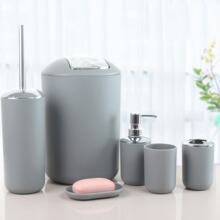 酒店宾馆浴室用品民宿卫浴套装垃圾桶肥皂盒液瓶home accessories