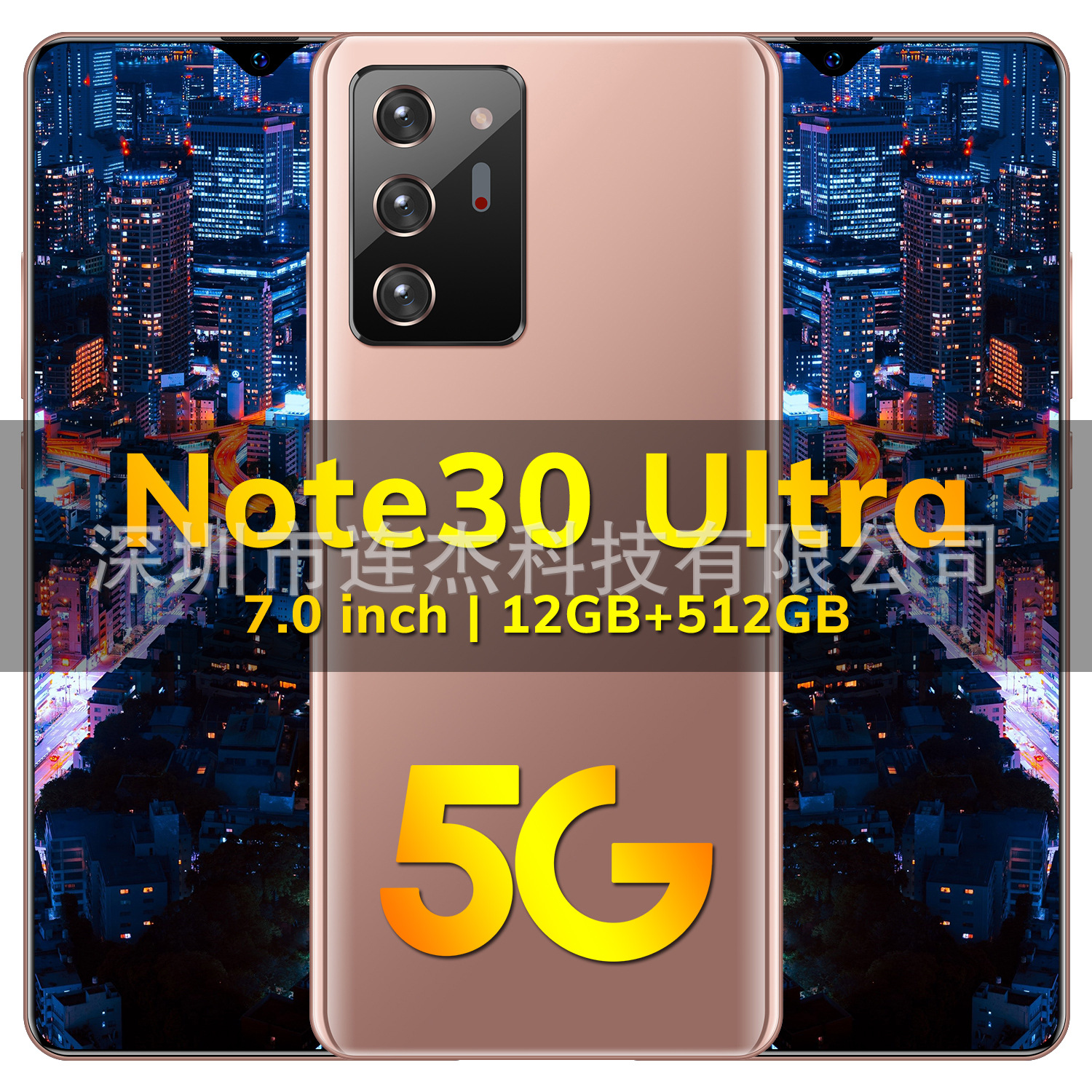 Cross-border new mobile phone Note 30ultra smart phone all-in-one Wish/Lazada6.3 inch large screen