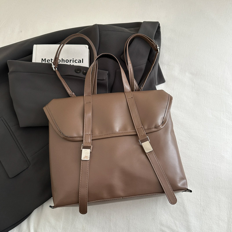 Bolso retro mujer 2024 nueva gran capacidad versátil hombro mochila de viaje tote mochila multifuncional