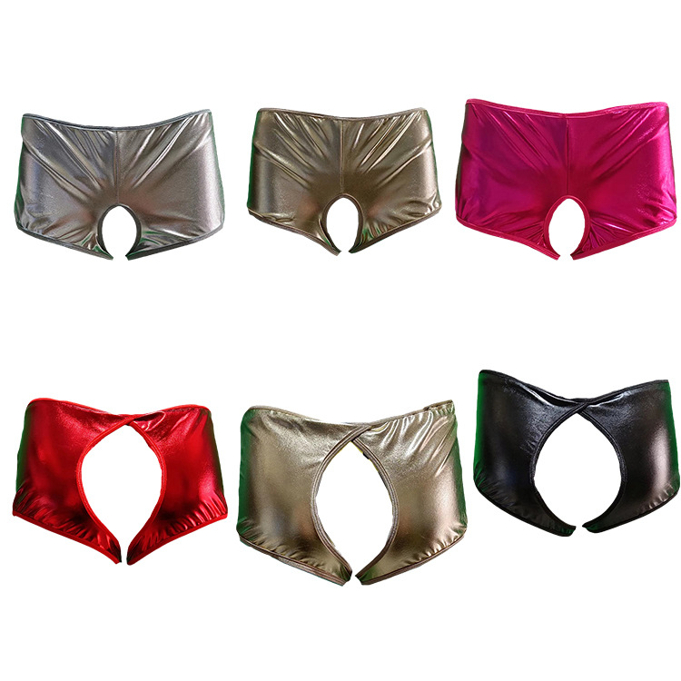 Suministro directo de fábrica de Europa y América charol lencería sexy espectáculo nocturno sexy inferior se puede modificar 1105