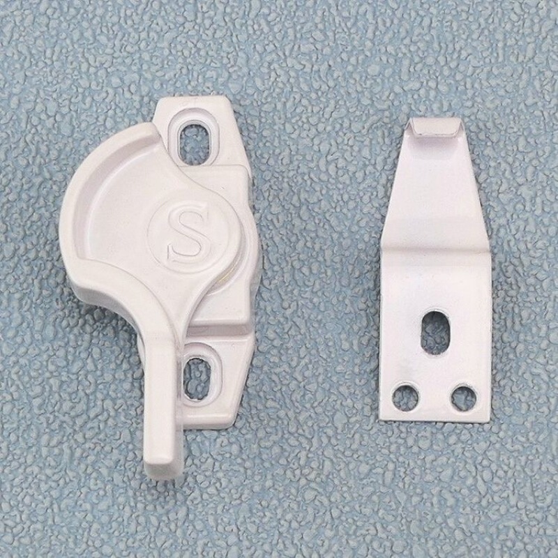 Old-fashioned plastic-steel window latch, sliding door and window latch lock, old-fashioned sliding door lock, aluminum alloy window crescent lock Old-fashioned plastic-steel window latch, sliding door and window latch lock, old-fashioned sliding door lock, aluminum alloy window crescent lock