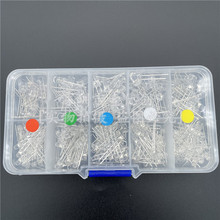 ��300PCS 5�N�ɫF3+5mmLED�l����O�ܰװl�t�S�{�G�ן��׺��b��