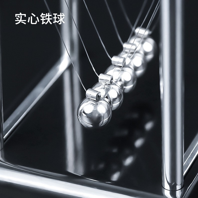 Navidad plástico Newton toque bola descomprimir Newton swing bola flotante juguetes adornos de oficina regalos creativos