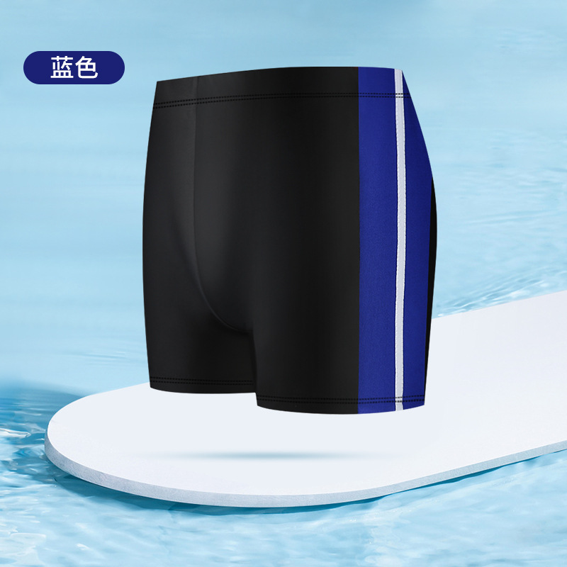 Bañador de los hombres directos de la fábrica anti-vergüenza boxeador moda Slim shorts verano playa vacaciones bañador en stock