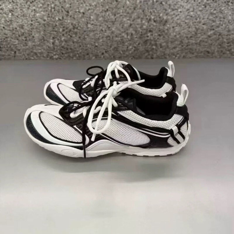 Light Luxury Bajia Radar Gradient Lines Men's Shoes, Simple and Comfortable Height-Increasing Sports Casual Shoes