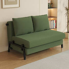 沙发床折叠两用多功能推拉床家用客厅阳台单人伸缩一体小户型沙发