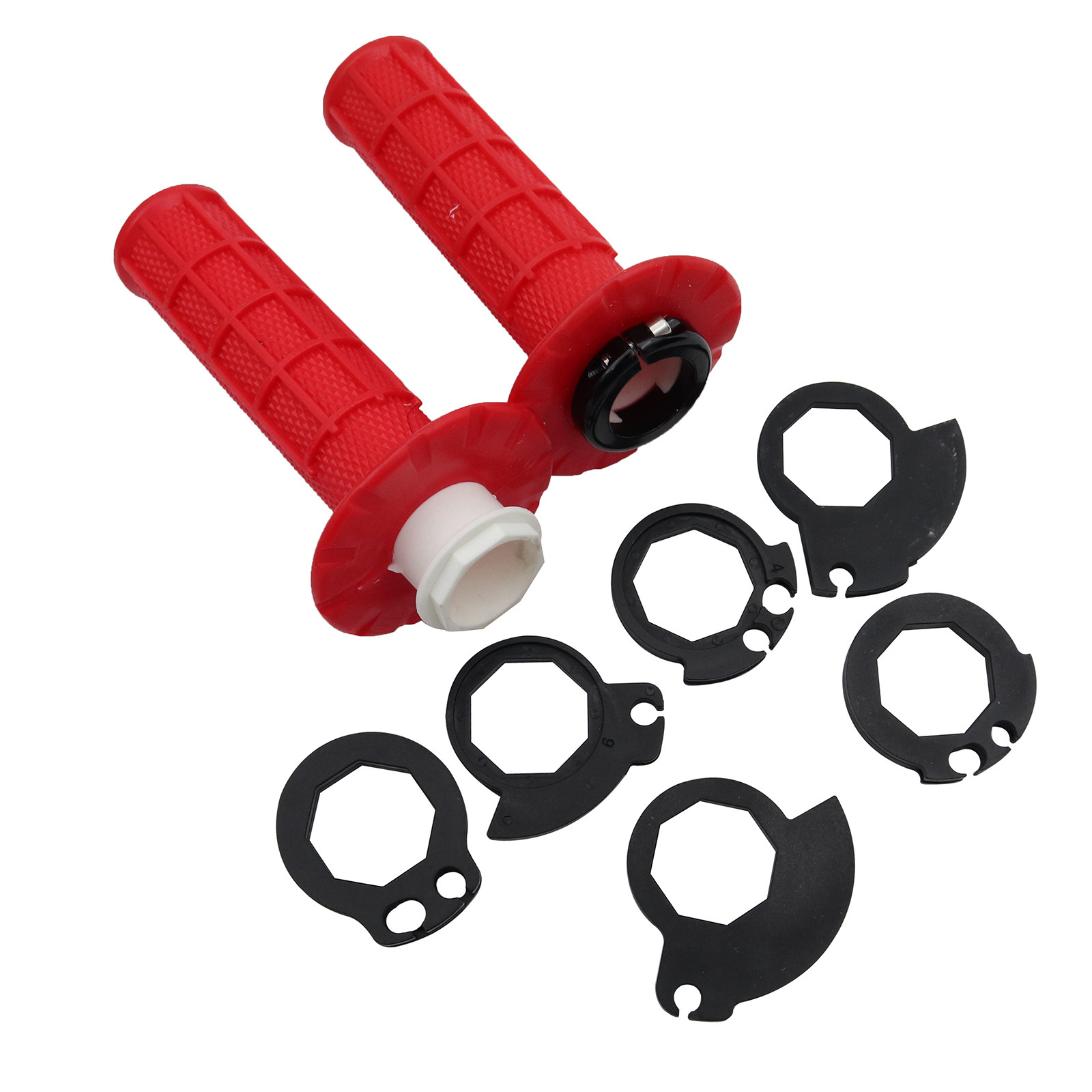Motorcycle Modified Handlebar Rubber Grips, Off-Road Vehicle Accessories, Handlebar Grips Wholesale, Off-Road Style