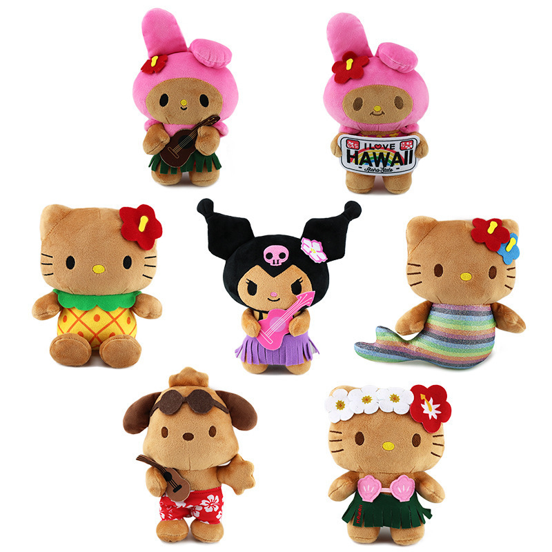 クロスボーダー新品黒皮kittyスケートボードハローキティぬいぐるみぬいぐるみ|undefined
