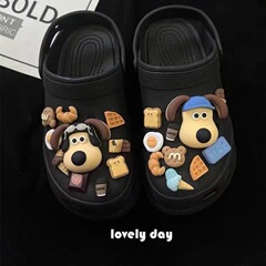 洞洞鞋配飾可拆卸鞋花扣鞋扣裝飾扣掌門狗diy可愛卡通小紅書同款