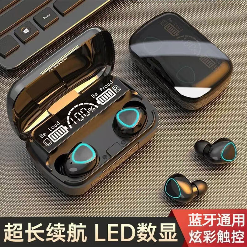 Comercio exterior transfronterizo M19 M10 M90 F9 - 5C M28 auriculares Bluetooth TWS auriculares inalámbricos deportivos de pantalla digital táctil