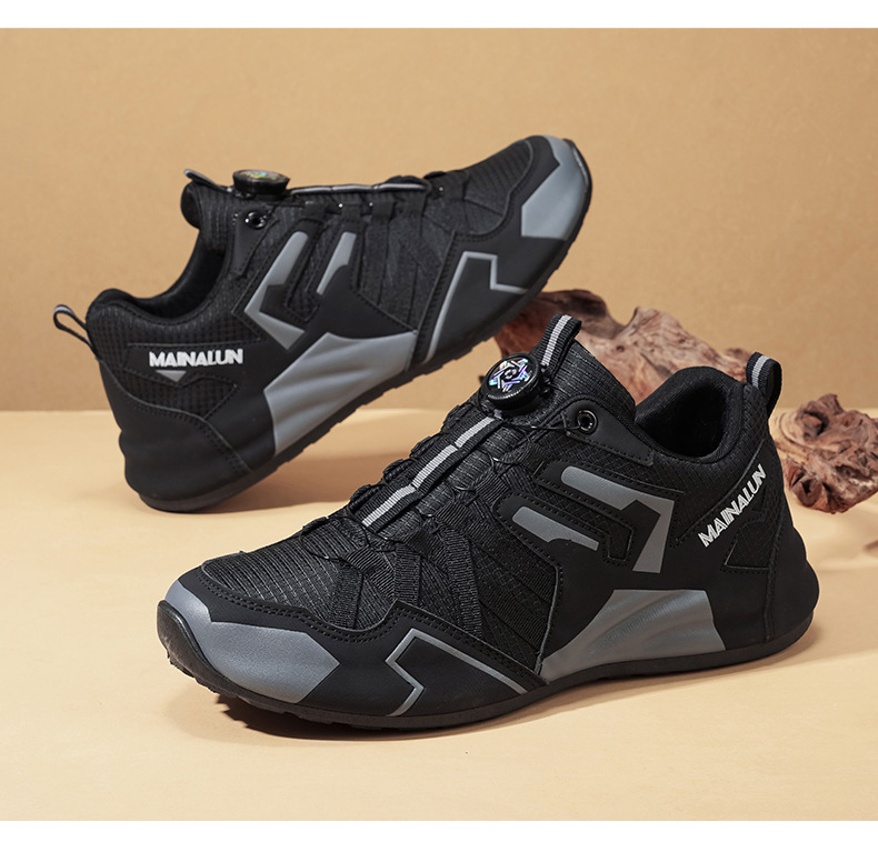 Atmungsaktive Herren Freizeitschuhe Mit Mesh Und Dicker Sohle_voghion.com