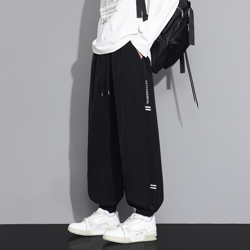 Men's Jogger Pants Spring and Autumn 2025 New Trendy Loose Casual Pants for Teenagers and Students Versatile Long Pants Men Men's Jogger Pants Spring and Autumn 2025 New Trendy Loose Casual Pants for Teenagers and Students Versatile Long Pants Men
