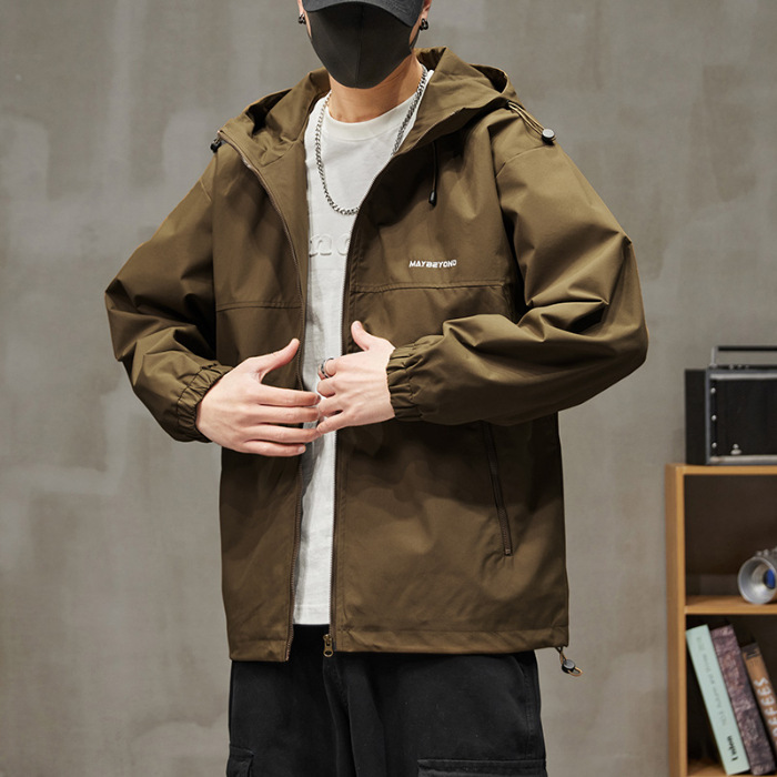 冲锋衣外套男士秋冬季美式登山防水潮流户外三合一棉服工装夹克男|undefined