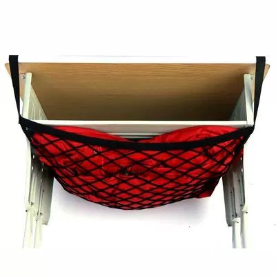 Under-Desk down Jacket Storage Bag, Clothing Storage Net Bag, Large Capacity Storage Bag