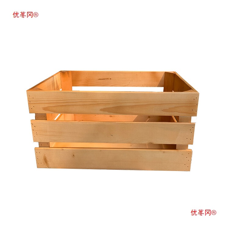 复古木箱储物木筐实木收纳箱木条箱收纳超市水果陈列木花箱木盒子|undefined