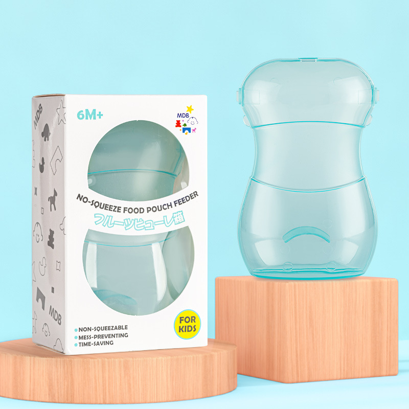 Puré anti-squeeze caja de alimentación-Verde