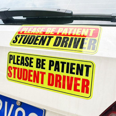 クロスボーダー外国貿易磁気student driver実習反射ステッカー