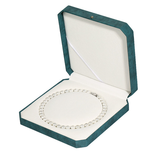 PU Pearl Necklace Jewelry Box, Jewelry Storage Box, Packaging Box, Mother's Day Goddess Pearl Box Wholesale