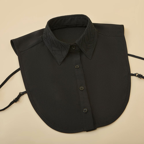 New style exquisite embroidered fake collar women's versatile shirt shirt white collar decorative fake collar versatile spring and summer
