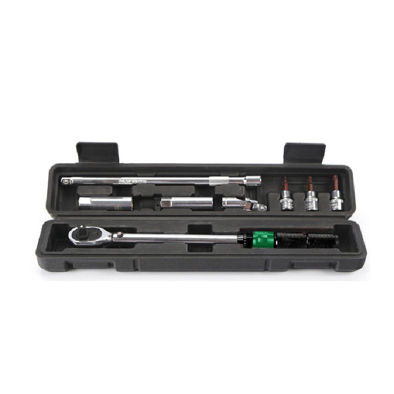 厂家直销棘轮扭力扳手8件套装五金工具维修汽车工具箱多功能组套