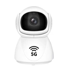 新款5G雙頻無線智能wifi高清手機遠程家用監控攝像頭360度旋轉