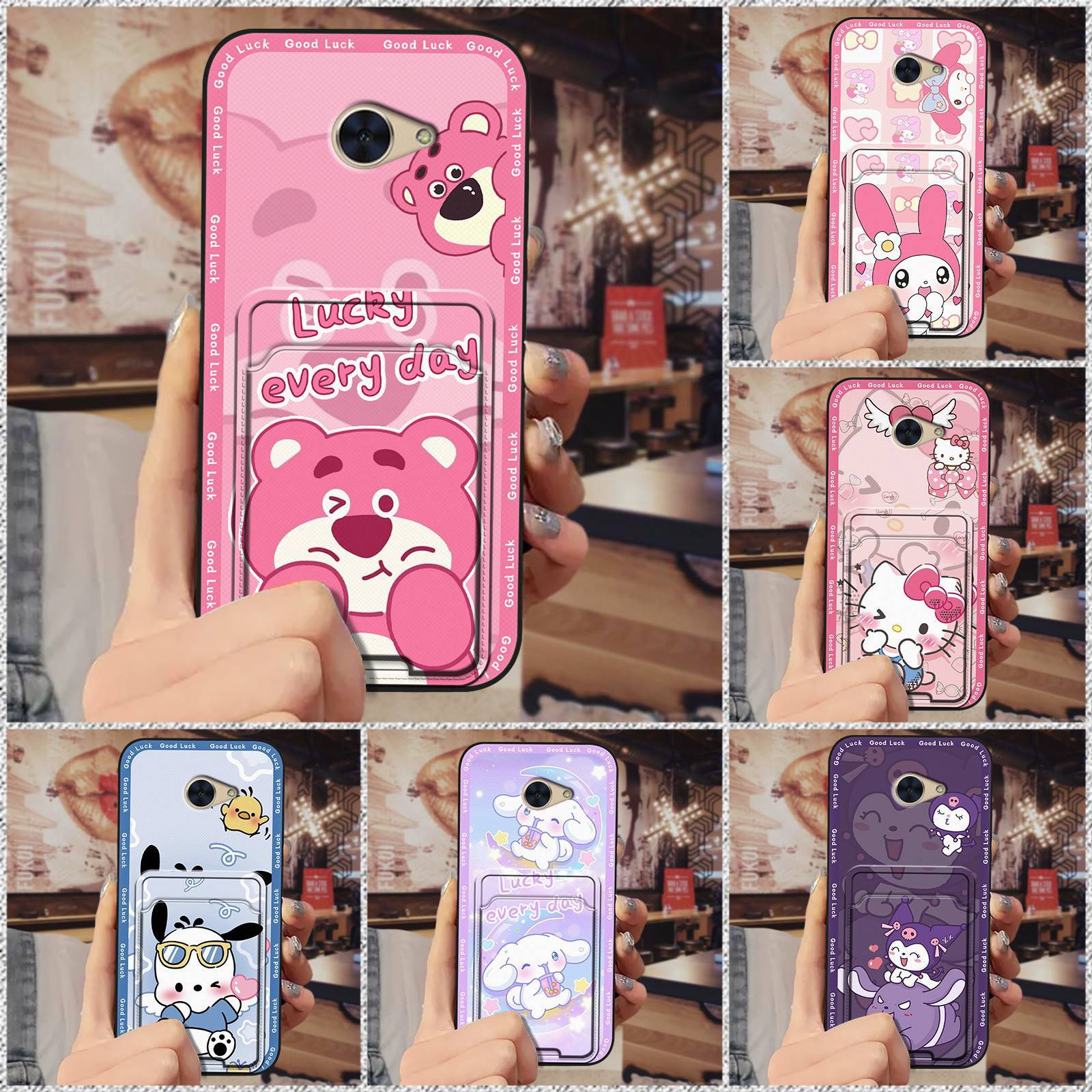 Suitable for Kyocera Mobile Phone Case Cute Pet Silicone Dustproof Simple Cute Insert Card Youth Card Slot Full Edge Encapsulation