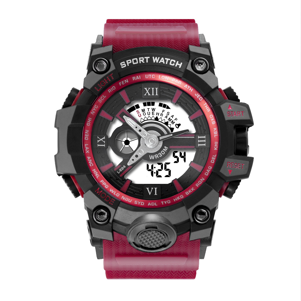 Gaof reloj electrónico nueva juventud deportes al aire libre Moda hombres personalidad creativa reloj al por mayor