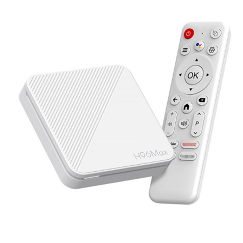 Cross-Border New Model H96Max H313 Network Tv Set-Top Box Android 14 Dual-Band Wifi6 4K Tv Box