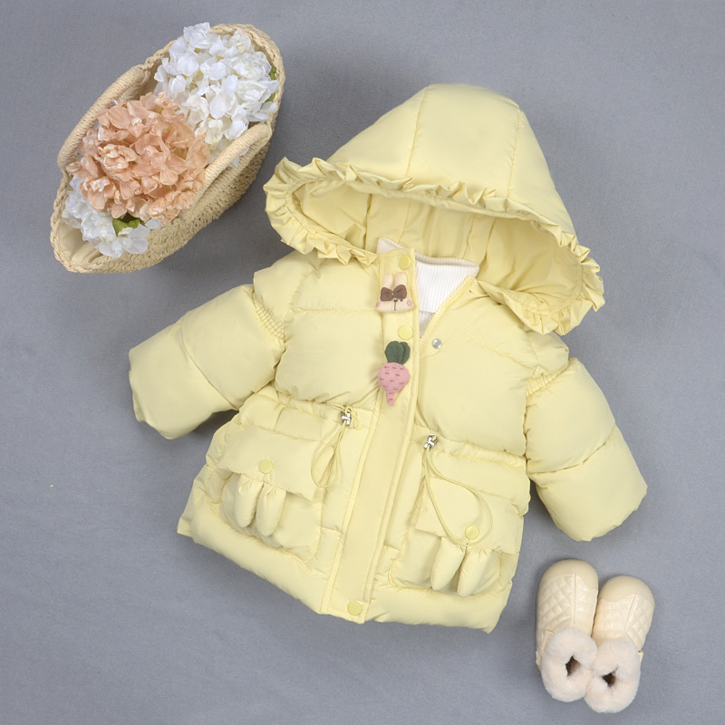 儿童冬装新款男童棉衣宝宝棉服冬季洋气加绒加厚外穿小童羽绒棉袄